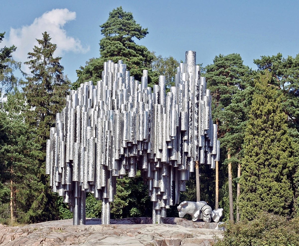 Sibelius monument is near. Walking distance 8 min.